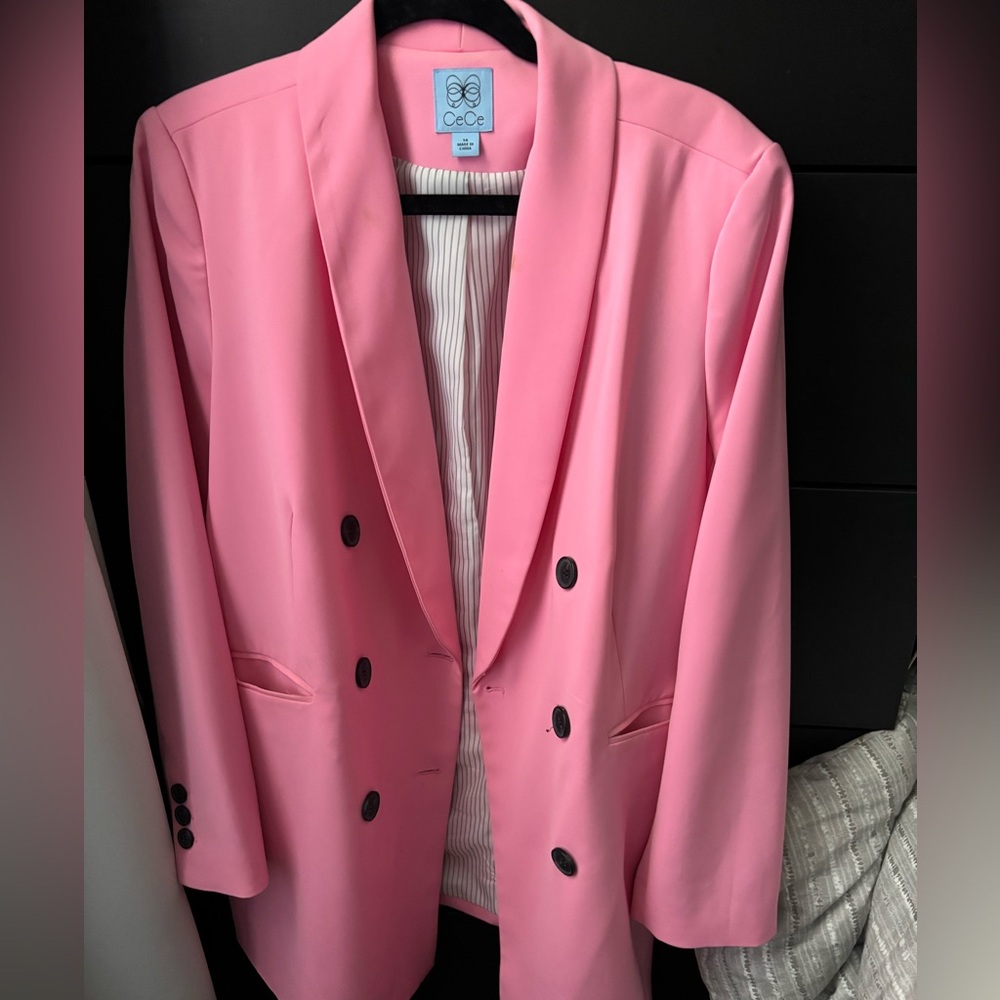 CeCe Vibrant Pink Jacket